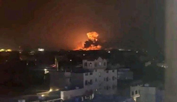 غارات جوية عنيفة تستهدف مواقع حوثية في صنعاء