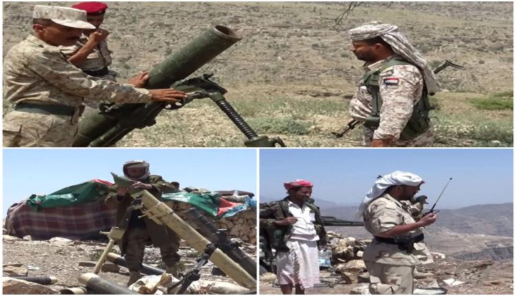 قوات العمالقة الجنوبية وقبائل الصبيحة تحبط هجمات الحو.ثيين في اطراف لحج