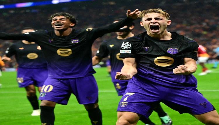 إبداع يامال يقود الطوفان الكتالوني.. برشلونة ينتفض ويسحق جالطة سراي