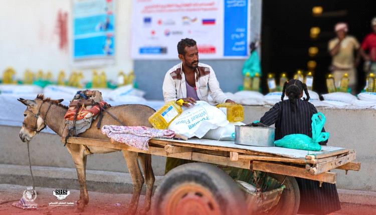 التكافل الإنساني تستجيب لاحتياجات أكثر من 700 أسرة نازحة حديثاً في أبين