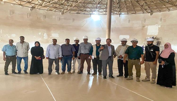 الشعبي وحداد يطلعان على استكمال الأعمال النهائية لمشروع انشاء خزان مياه بمنطقة البرزخ بعدن
