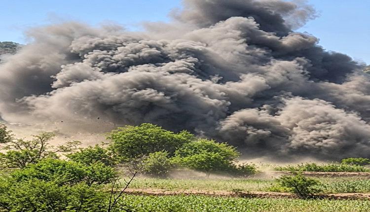 مقاتلات تستهدف أطقماً حوثية في تعز 