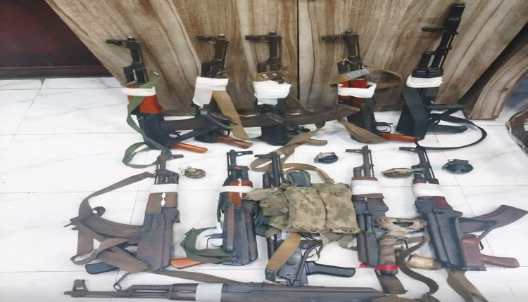 أمن العاصمة عدن يضبط 11 مخالفا ويصادر أسلحتهم الشخصية خلال ملاحقة مطلقي النار في الأعراس