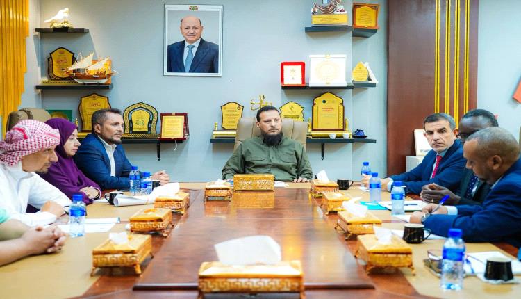 محافظ عدن يضع اليونيسف أمام أولويات المدينة.. المياه والتعليم على طاولة الدعم الدولي