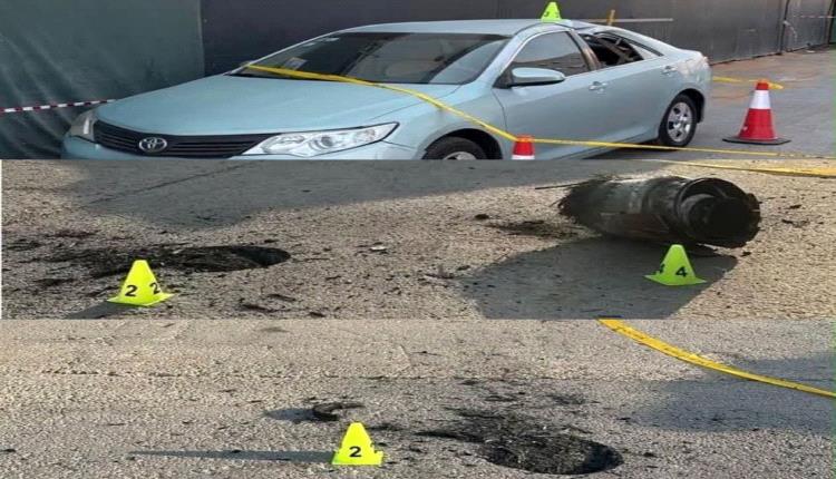 صور - شظايا صاروخين باليستيين حوثيين تتسبب بأضرار مادية في الرياض