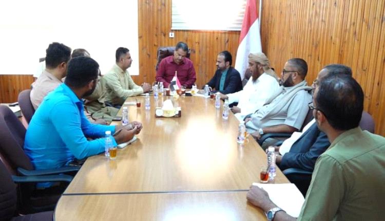 إقرار خطة عمل للجنة المشتركة لتعزيز الدعم الإنساني والإغاثي بوادي وصحراء حضرموت
