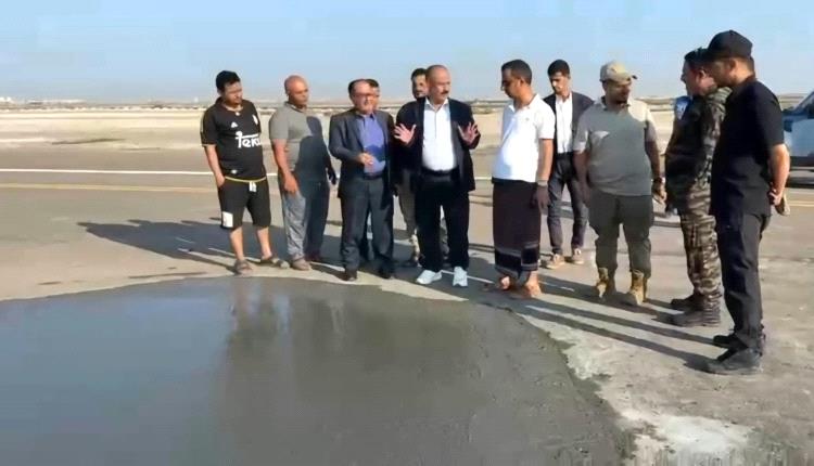 استئناف نشاط مطار عدن الدولي عقب توقفه جراء القصف الحوثي
