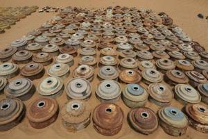 "مسام" ينزع 3542 لغماً وذخيرة خلال 16 يوما ويطهر أكثر من 500 الف متر مربع