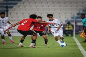 منتخب الناشئين يخسر أمام نظيره المصري في الجولة الثالثة لكأس الخليج