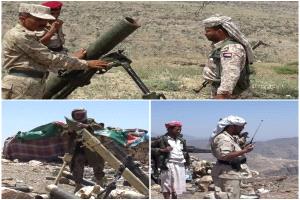 قوات العمالقة الجنوبية وقبائل الصبيحة تحبط هجمات الحو.ثيين في اطراف لحج