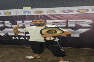 البطل اليمني «ناصر العاقل» يتوج بكأس السوبر الماليزية للمواي تاي في تايلاند ويحرز حزام شرق آسيا للمرة الثانية