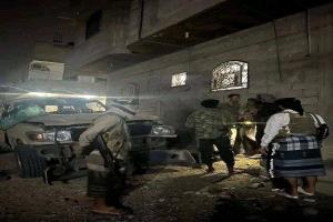 لحج : انفجار عبوة ناسفة يستهدف طقما عسكريا في الفيوش