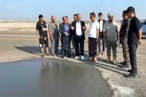 استئناف نشاط مطار عدن الدولي عقب توقفه جراء القصف الحوثي
