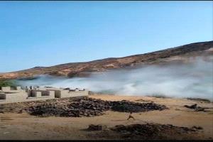 حرائق متكررة  تطال واحات النخيل في حضرموت تثير تساؤلات ..
