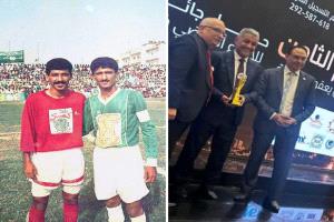 وجدان الشاذلي يبارك للنجم "شرف محفوظ" تكريمه بجائزة الإبداع الرياضي 