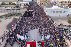 سيئون حضرموت تحتضن مليونية التعبئة الشعبية وتؤكد التمسك باستعادة دولة الجنوب