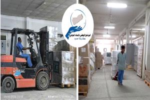 البرنامج الوطني للإمداد الدوائي يتسلّم ست شاحنات أدوية ومستلزمات طبية 
