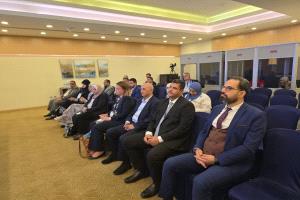 الشرجبي يشارك في جلسة حواريه  حول إدارة الموارد المائية في اليمن ضمن أسبوع القاهرة للمياه . 