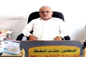 مدير التخطيط بلحج يدعو المنظمات الدولية والمؤسسات الى مضاعفة جهود تدخلاتها الإنسانية الطارئة بلحج