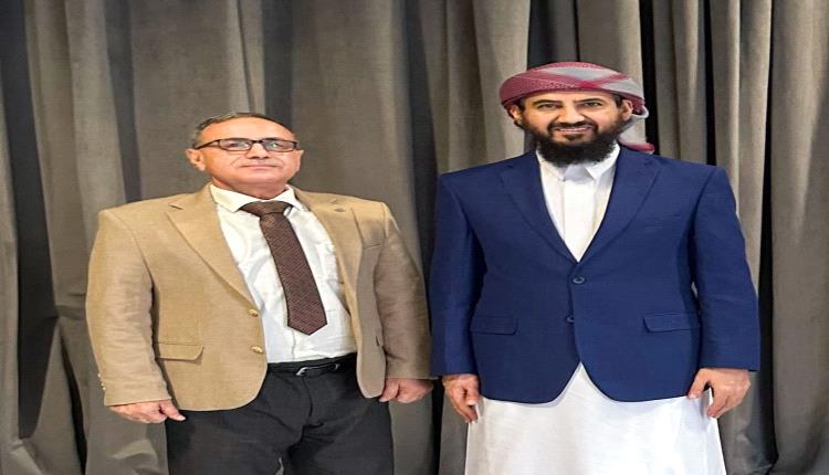 المحرّمي يلتقي رئيس جامعة عدن ويشدد على دعم التعليم والبحث العلمي