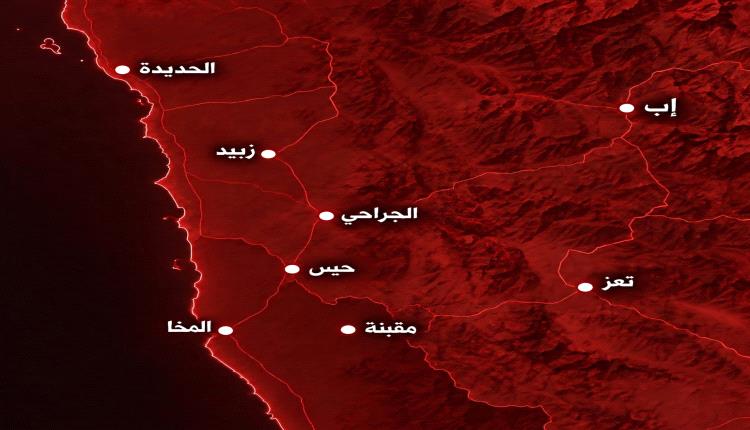 بإسناد قوات العمالقة الجنوبية.. تطورات ميدانية متسارعة في جبهات الساحل الغربي