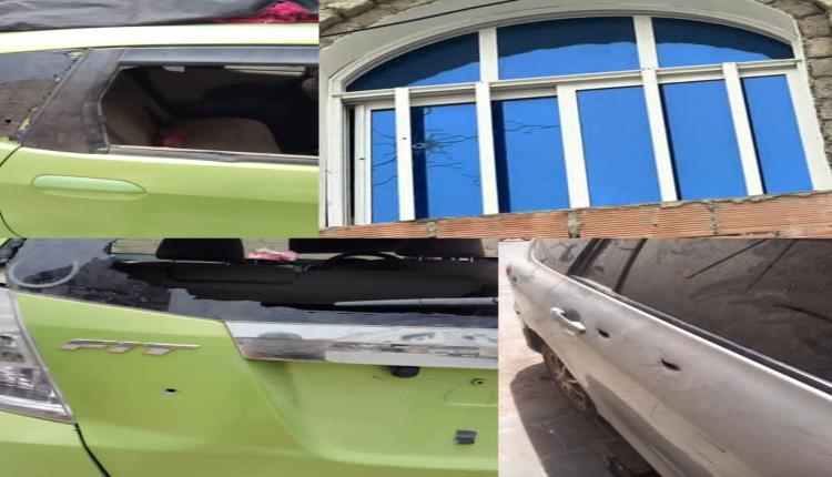 اشتباكات ديس المكلا تخلف اضرارا بممتلكات المواطنين صور 