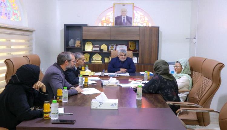 نائب وزير التخطيط يبحث مع برنامج الاغذية العالمي تعزيز التنسيق وتوسيع التدخلات الاغاثية