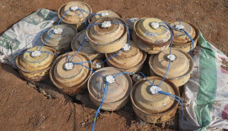مسام ينزع 2166 لغماً وذخيرة في اليمن منذ مطلع سبتمبر