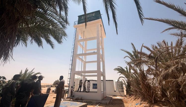 طيبة للتنمية تواصل أعمال تأهيل منظومة مياه الحرج وهمّام في محافظة الجوف باليمن
