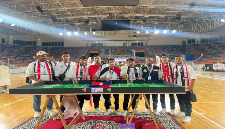 اليمن يتوج بطلاً للبطولة العربية السابعة عشرة للروبوت والذكاء الاصطناعي بمصر