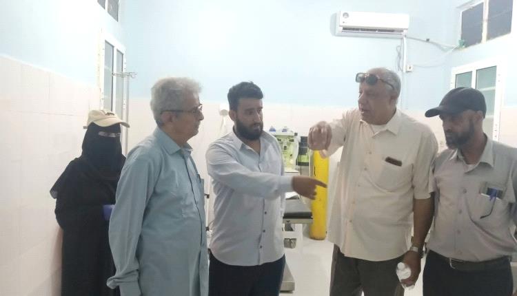 بتوجيهات المحافظ القُبّة.. وكيل أول الضالع يتفقد سير العمل والخدمات الطبية بمستشفى النصر ومركز الغسيل الكلوي