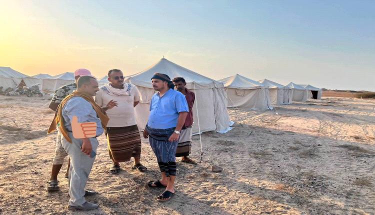 جهود متواصلة لإستيعاب النازحين بالعاصمة عدن 