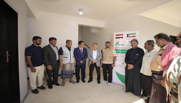 أبين : افتتاح مدرسة في خنفر من متبرعي جمعية الشيخ عبدالله النوري الخيرية بالكويت
