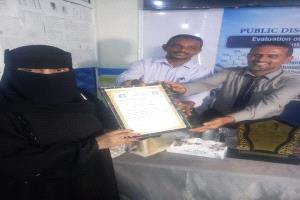 تخرج  11 طالبا وطالبة من قسم المختبرات بكلية العلوم الطبية
