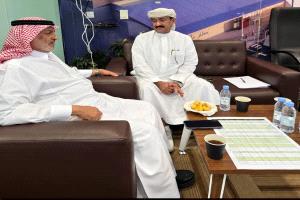 بن الوزير يبحث مع البرنامج السعودي تنفيذ حزمة مشاريع تنموية واستراتيجية في شبوة