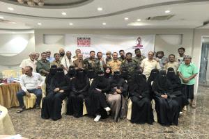 التكتل النسوي الجنوبي يعزز قدرات اللجان المجتمعية والأمن لمواجهة المخاطر