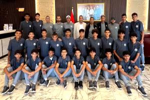 وصول بعثة منتخب الناشئين الى الأردن للمشاركة في بطولة غرب آسيا