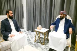 مستجدات الأوضاع في محافظة أبين يناقشها عضو القيادة الرئاسي المحرمي مع المحافظ الرباش