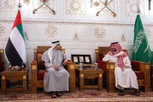 عاجل / منصور بن زايد وخالد بن سلمان يبحثان في الرياض تعزيز العلاقات الأخوية والمصالح المشتركة