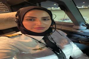 ثاني طيار من عدن تعود إلى التحليق بعد توقف سنوات