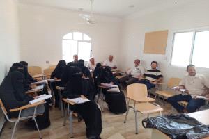 ورشة عمل للكادر الوظيفي المالي في كليات جامعة لحج حول النظام المحاسبي 