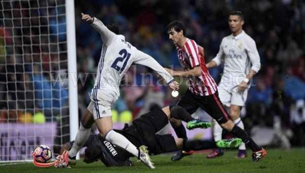 ريال مدريد يهزم بيلباو بشق الأنفس ويتصدر الليجا