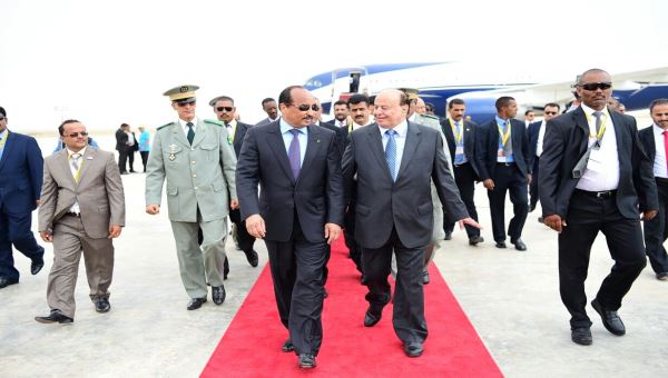 رئيس الجمهورية يصل العاصمة الموريتانية نواكشوط