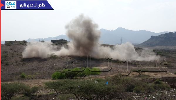 #لحج : الجيش يتقدم نحو الشريجة عقب تطهير أطراف كرش ( صور)