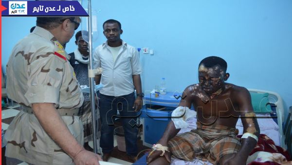 محافظ حضرموت يتفقد الجرحى من قوات النخبة الحضرمية في مستشفيات المكلا ( صور )